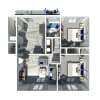 Floor plan: Highland Terrace Apartments