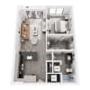 Floor plan: A11 Renovated