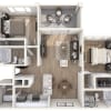 Floor plan: Ocotillo Renovated 