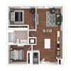 Floor plan: A23