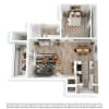 Floor plan: 1x1 Premium