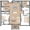 Floor plan: The Boulevard I