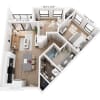 Floor plan: A8