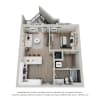 Floor plan: 1B