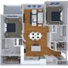 Floor plan: B2-G