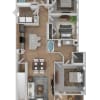 Floor plan: C3