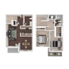 Floor plan: B1 TMR