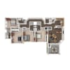 Floor plan: 4B4BP-PV