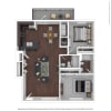 Floor plan: The Walnut