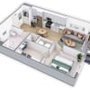 Floor plan: Denim