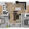 Floor plan: C1C