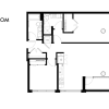 Floor plan: 2 Bedroom C1