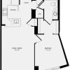 Floor plan: 1 Bedroom H