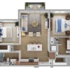 Floor plan: B1b