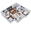 Floor plan: B6