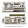 Floor plan: 2 Bed Artemis Townhome