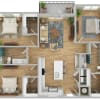 Floor plan: C1