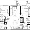 Floor plan: Two Bedroom B