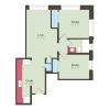 Floor plan: 811e-2b