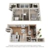 Floor plan: B1 - Astor