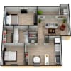 Floor plan: The Bismarck
