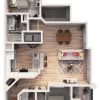 Floor plan: B2A