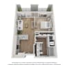 Floor plan: 0x1
