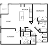 Floor plan: B5/B6 - Kensington