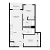 Floor plan: Urban Two Bedroom D01C