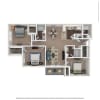 Floor plan: 3x2 Upgrade