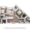 Floor plan: P