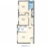 Floor plan: TWO BEDROOM/ONE BATH