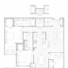 Floor plan: 2 Bed 2 Bath
