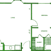 Floor plan: A3 1x1 Reno