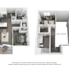 Floor plan: TH-B