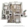Floor plan: 2B