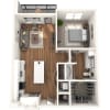 Floor plan: 1A