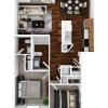 Floor plan: 2 Bdrm - 1.5 Ba