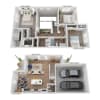Floor plan: Maroon