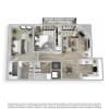 Floor plan: 2x2 Renovated