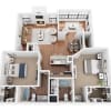 Floor plan: Breckenridge with Sunroom