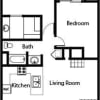 Floor plan: 2x1.5A Renovated