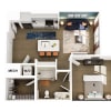 Floor plan: A2.M