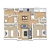 Floor plan: B2 - 80 Income Restricted