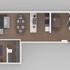 Floor plan: Urban 1x1 + Den