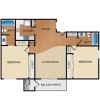 Floor plan: Floorplan A (2x2)