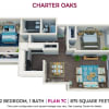 Floor plan: Two Bedroom Plan 7C