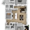 Floor plan: B14