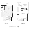 Floor plan: 2 Bedroom, 2.5 Bath