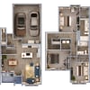 Floor plan: TH2